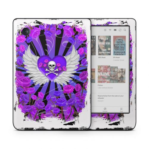 Skull and Roses Kobo Clara Colour Skin