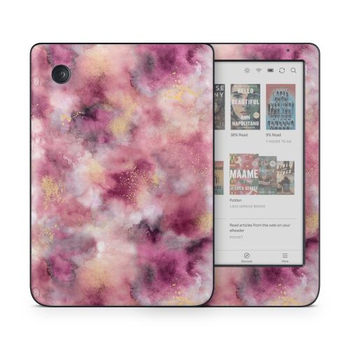 Smoky Marble Watercolor Kobo Clara Colour Skin