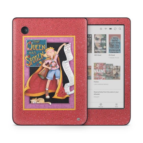 Queen Has Spoken Kobo Clara Colour Skin