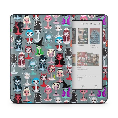 Spooky Dolls Kobo Clara Colour Skin