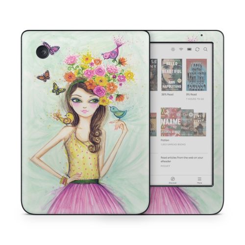 Spring Time Kobo Clara Colour Skin