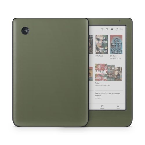 Solid State Olive Drab Kobo Clara Colour Skin