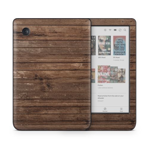 Stripped Wood Kobo Clara Colour Skin