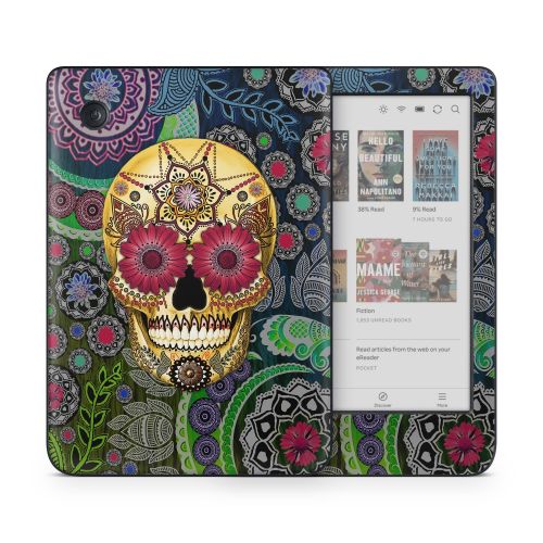 Sugar Skull Paisley Kobo Clara Colour Skin