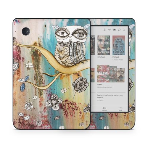Surreal Owl Kobo Clara Colour Skin