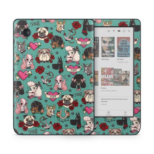 Tattoo Dogs Kobo Clara Colour Skin