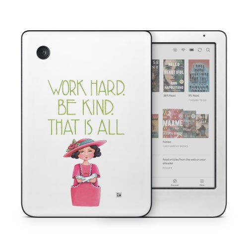 Work Hard Kobo Clara Colour Skin