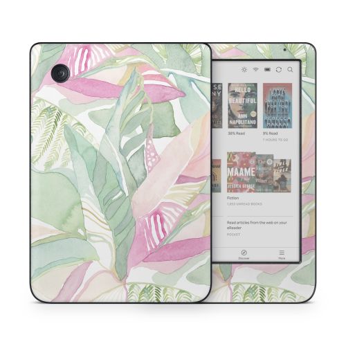 Tropical Leaves Kobo Clara Colour Skin