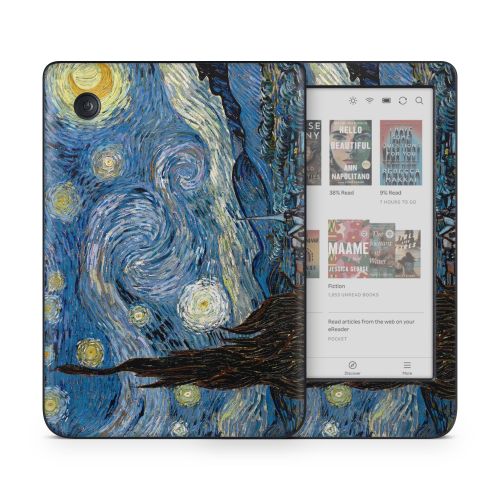 Starry Night Kobo Clara Colour Skin