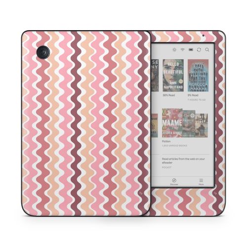 Pink Waves Kobo Clara Colour Skin