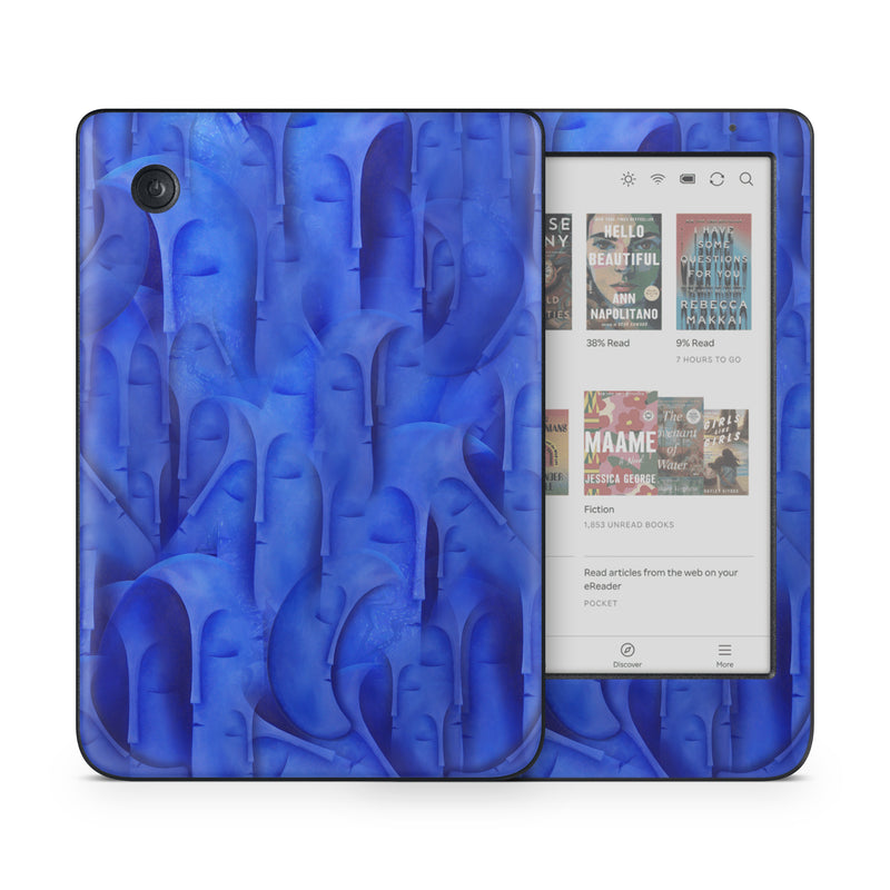 Kobo Clara Colour Skin design of Blue, Graphics
