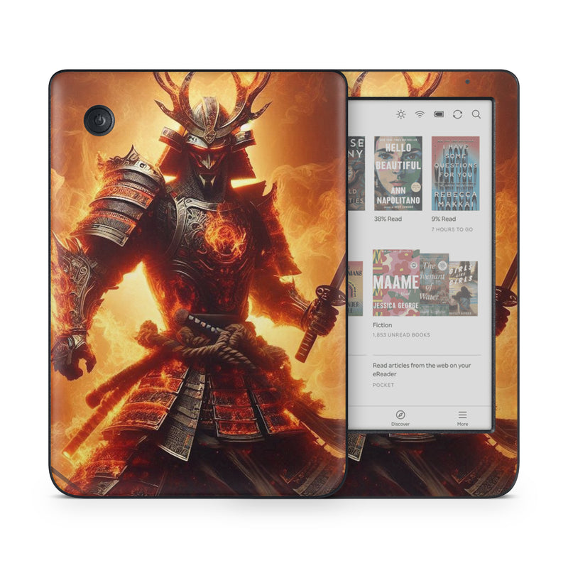 Kobo Clara Colour Skin design of Armour, Action, Video Game Software, Fictional character, CG artwork, Game, Action-adventure game, Samurai, Mythology, Hero