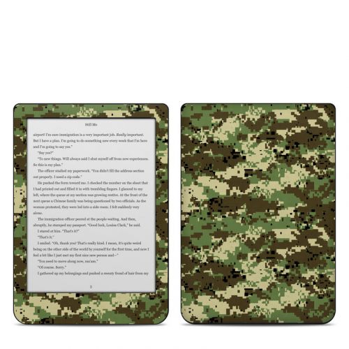 Digital Woodland Camo Kobo Clara HD Skin