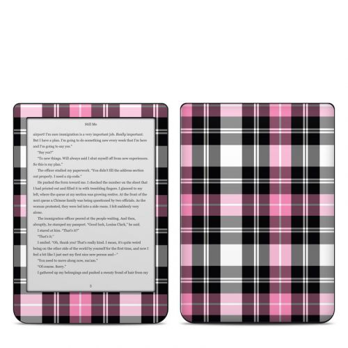 Pink Plaid Kobo Clara HD Skin