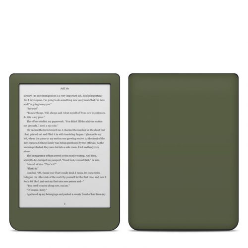 Solid State Olive Drab Kobo Clara HD Skin