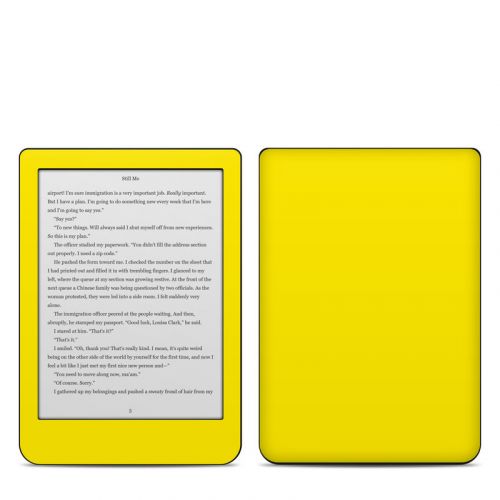 Solid State Yellow Kobo Clara HD Skin