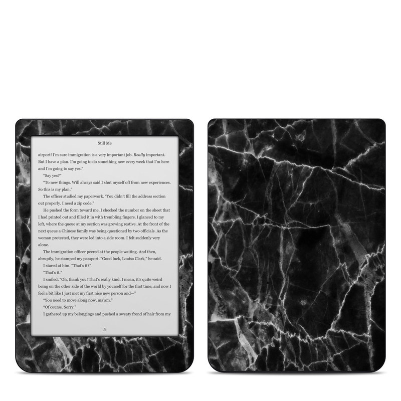Kobo Clara HD Skin design of Black, White, Nature, Black-and-white, Monochrome photography, Branch, Atmosphere, Atmospheric phenomenon, Tree, Sky, with black, white colors