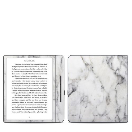 White Marble Kobo Forma Skin