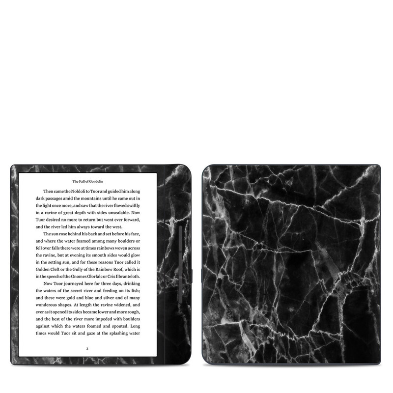 Kobo Forma Skin design of Black, White, Nature, Black-and-white, Monochrome photography, Branch, Atmosphere, Atmospheric phenomenon, Tree, Sky, with black, white colors