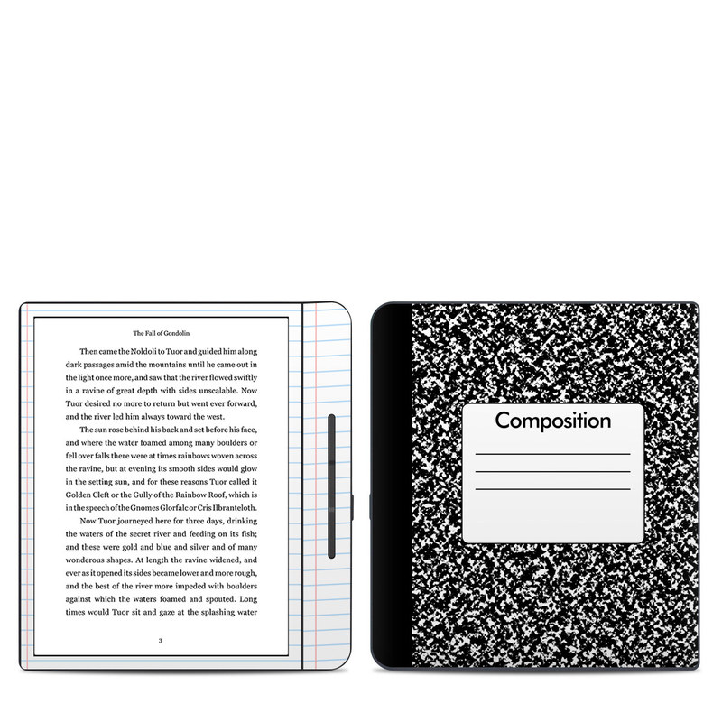 Kobo Forma Skin design of Text, Font, Line, Pattern, Black-and-white, Illustration, with black, gray, white colors
