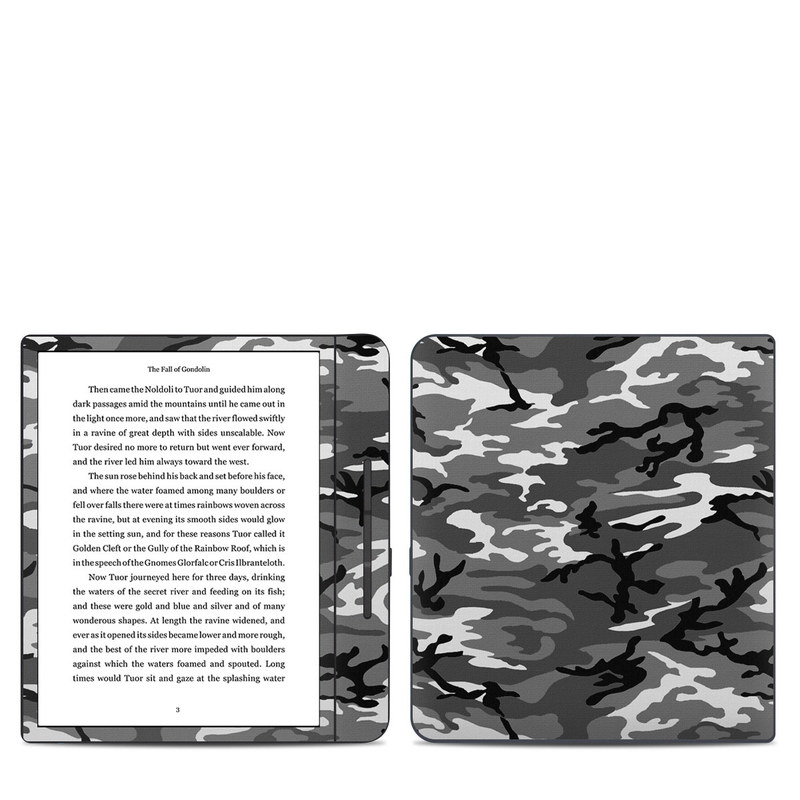 Kobo Forma Skin design of Military camouflage, Pattern, Clothing, Camouflage, Uniform, Design, Textile, with black, gray colors