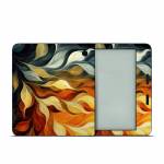 Orange and Charcoal Kobo Libra 2 Skin