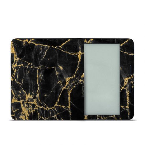 Black Gold Marble Kobo Libra 2 Skin