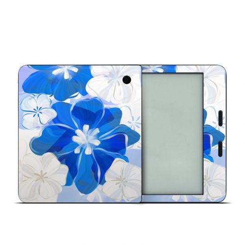 Blue Flowers Kobo Libra 2 Skin