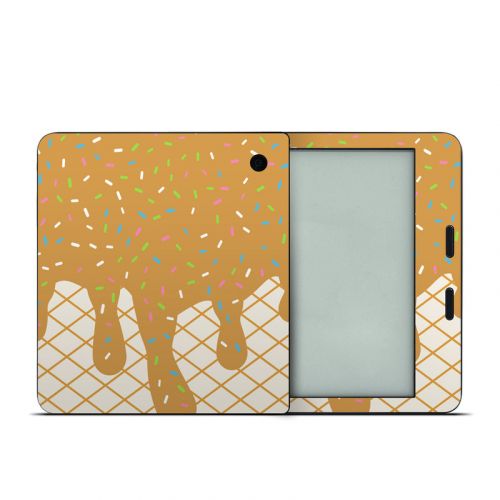 Caramel Ice Cream Drip Kobo Libra 2 Skin