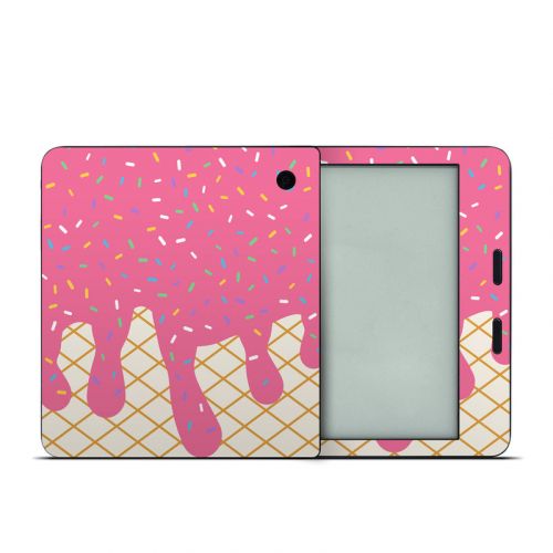Strawberry Ice Cream Drip Kobo Libra 2 Skin