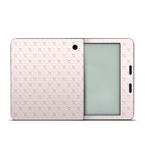 Patterned Hearts Kobo Libra 2 Skin