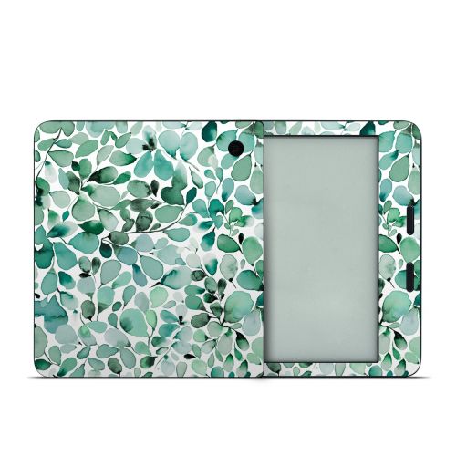 Watercolor Eucalyptus Leaves Kobo Libra 2 Skin