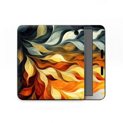 Orange and Charcoal Kobo Libra Colour Skin