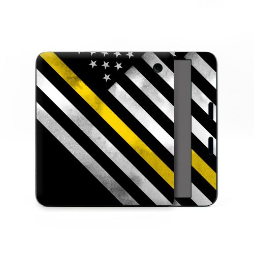Thin Yellow Line Hero Kobo Libra Colour Skin