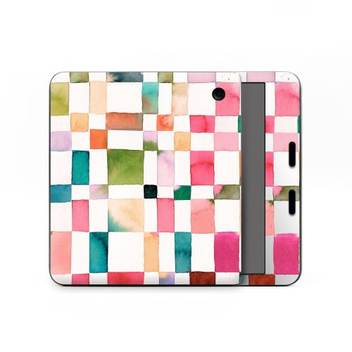 Watercolor Squares Kobo Libra Colour Skin
