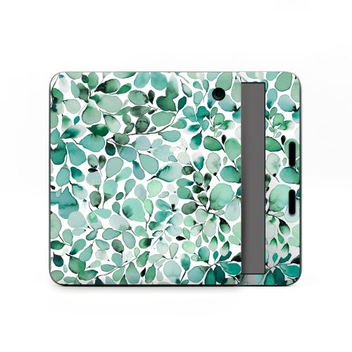 Watercolor Eucalyptus Leaves Kobo Libra Colour Skin