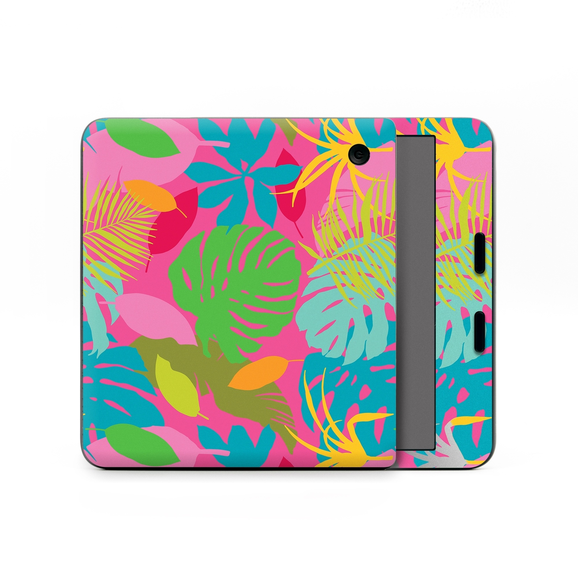 Kobo Libra Colour Skin design of Organism, Pink, Rectangle, Magenta, Aqua, Art, Symmetry, Pattern, Painting, Electric blue, with pink, green, blue, yellow, orange, red colors