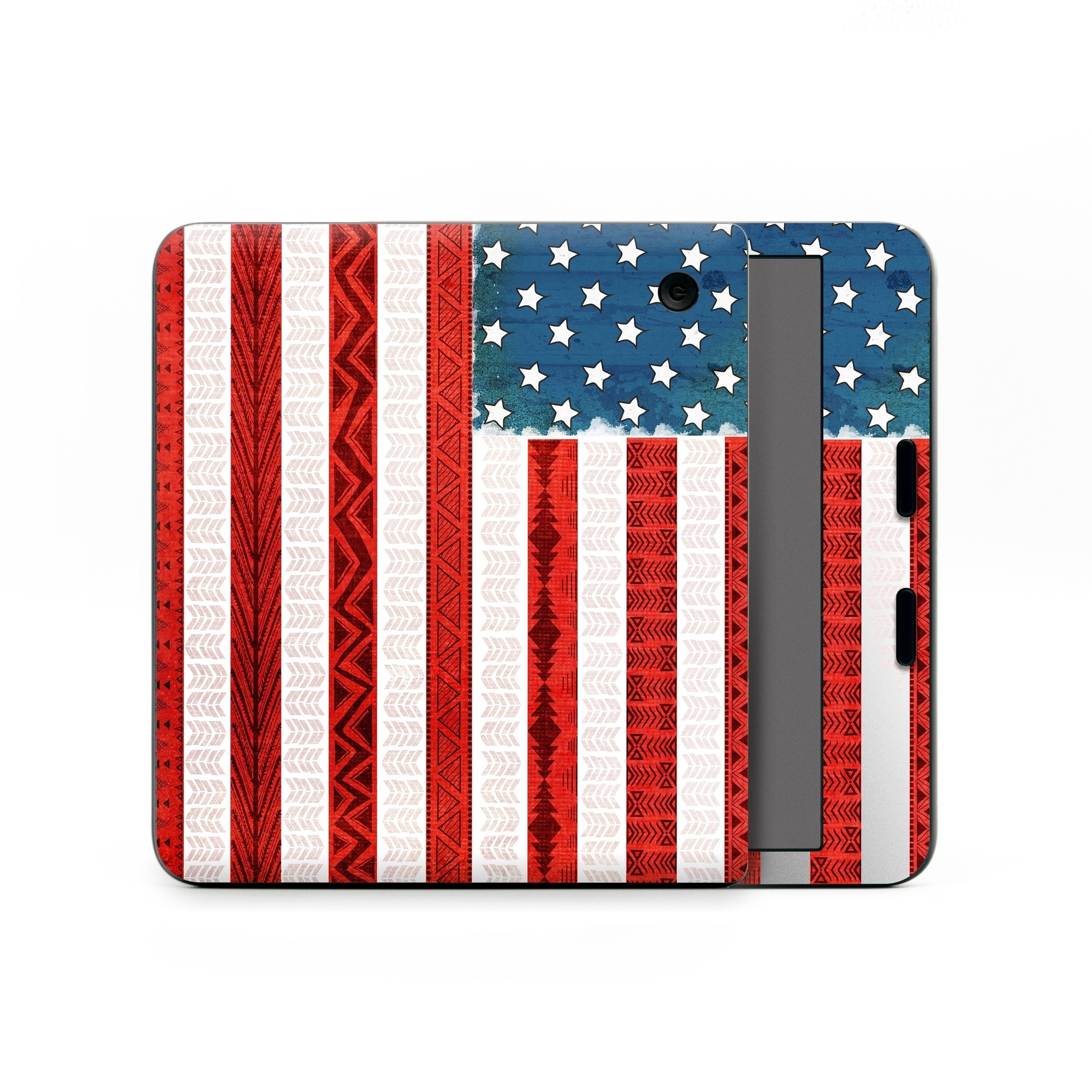 Kobo Libra Colour Skin design of Flag, Flag of the united states, Red, Flag Day (USA), Line, Pattern, Textile, Independence day, Veterans day, Tablecloth, with red, blue, white colors