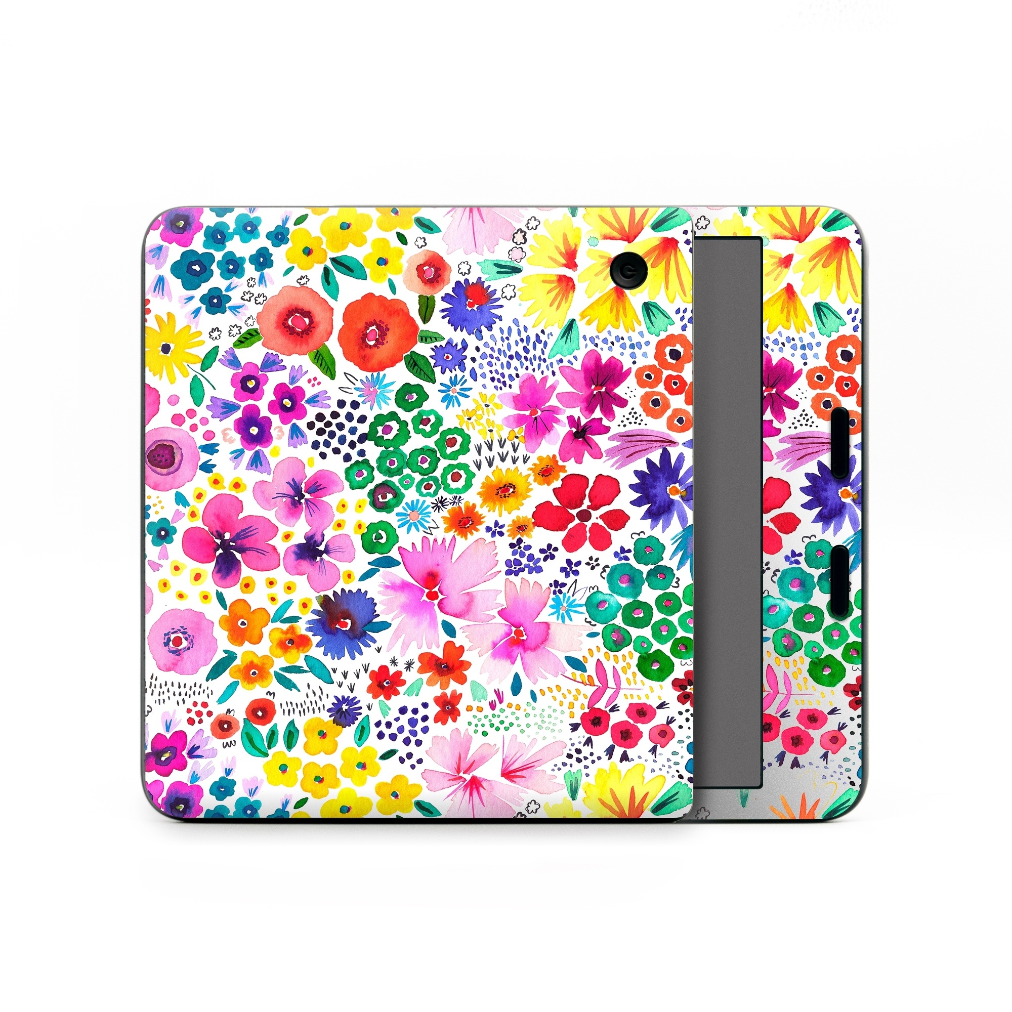 Kobo Libra Colour Skin design of Colorfulness, Flower, Pink, Art, Magenta, Pattern, Creative arts, Petal, Symmetry, Electric blue, with white, pink, green, red, blue, purple, yellow, orange colors