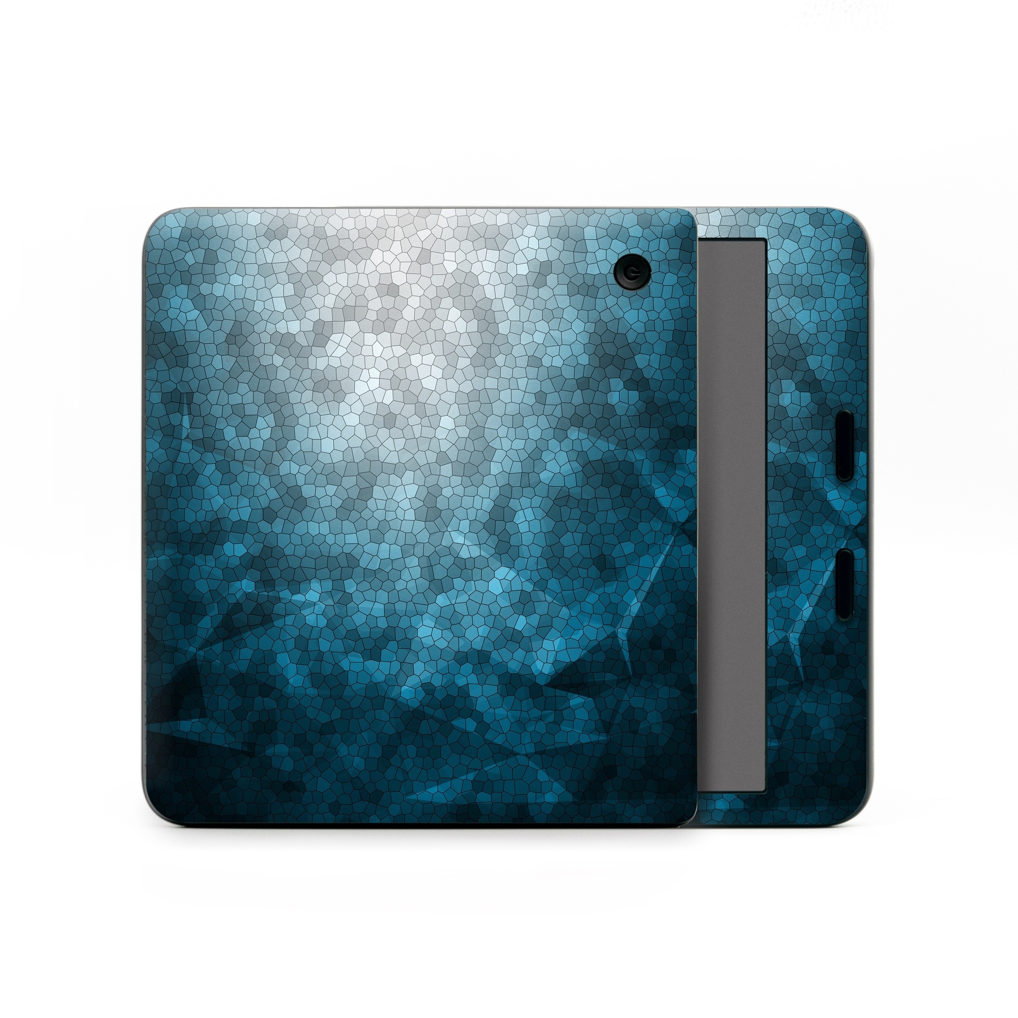 Kobo Libra Colour Skin design of Blue, Aqua, Turquoise, Green, Water, Teal, Sky, Azure, Pattern, Atmosphere, with blue, white, gray colors