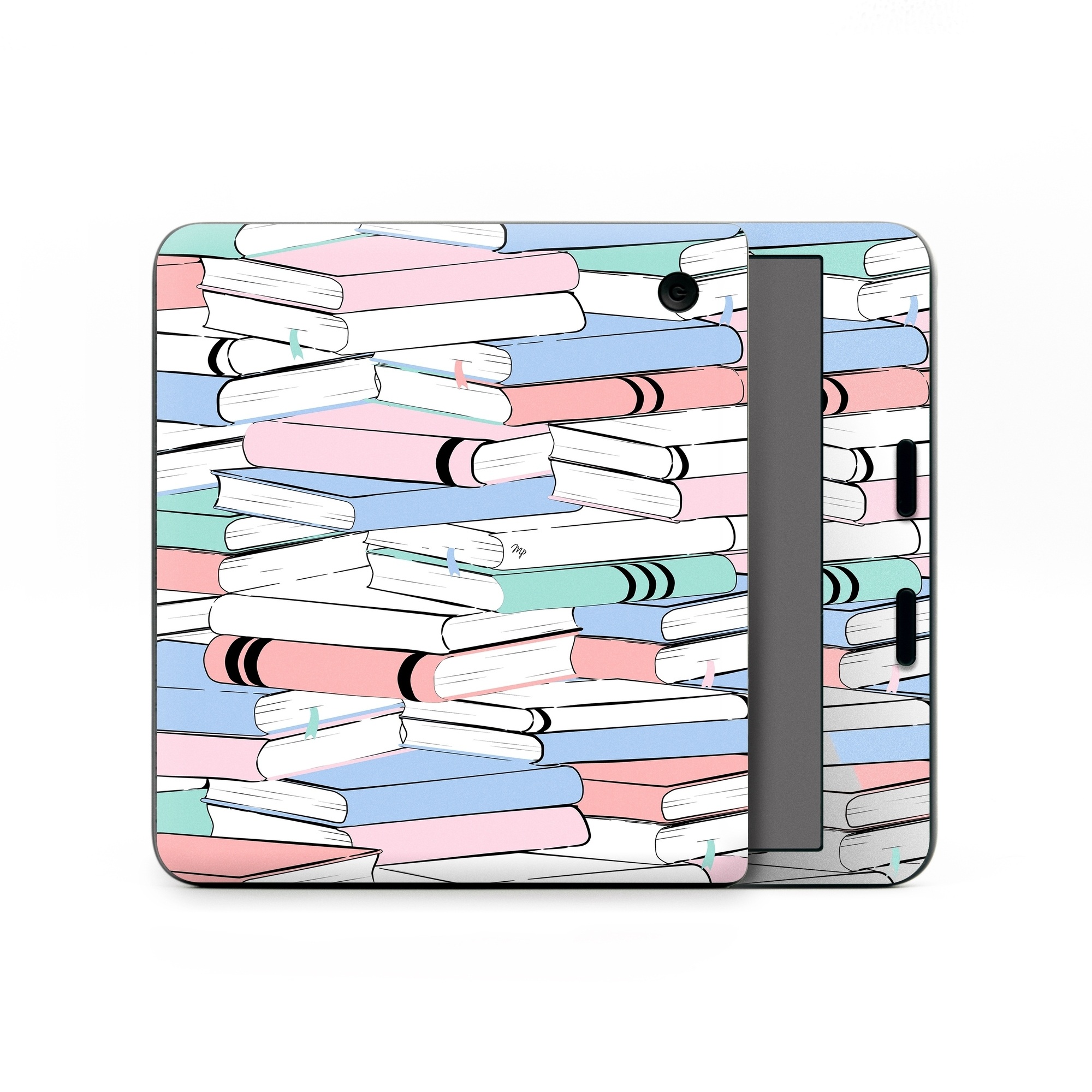 Kobo Libra Colour Skin design of White, Line, Material property, Red, Font, Pattern, Parallel, Carmine, Rectangle, Slope, with white, black, blue, green, pink colors