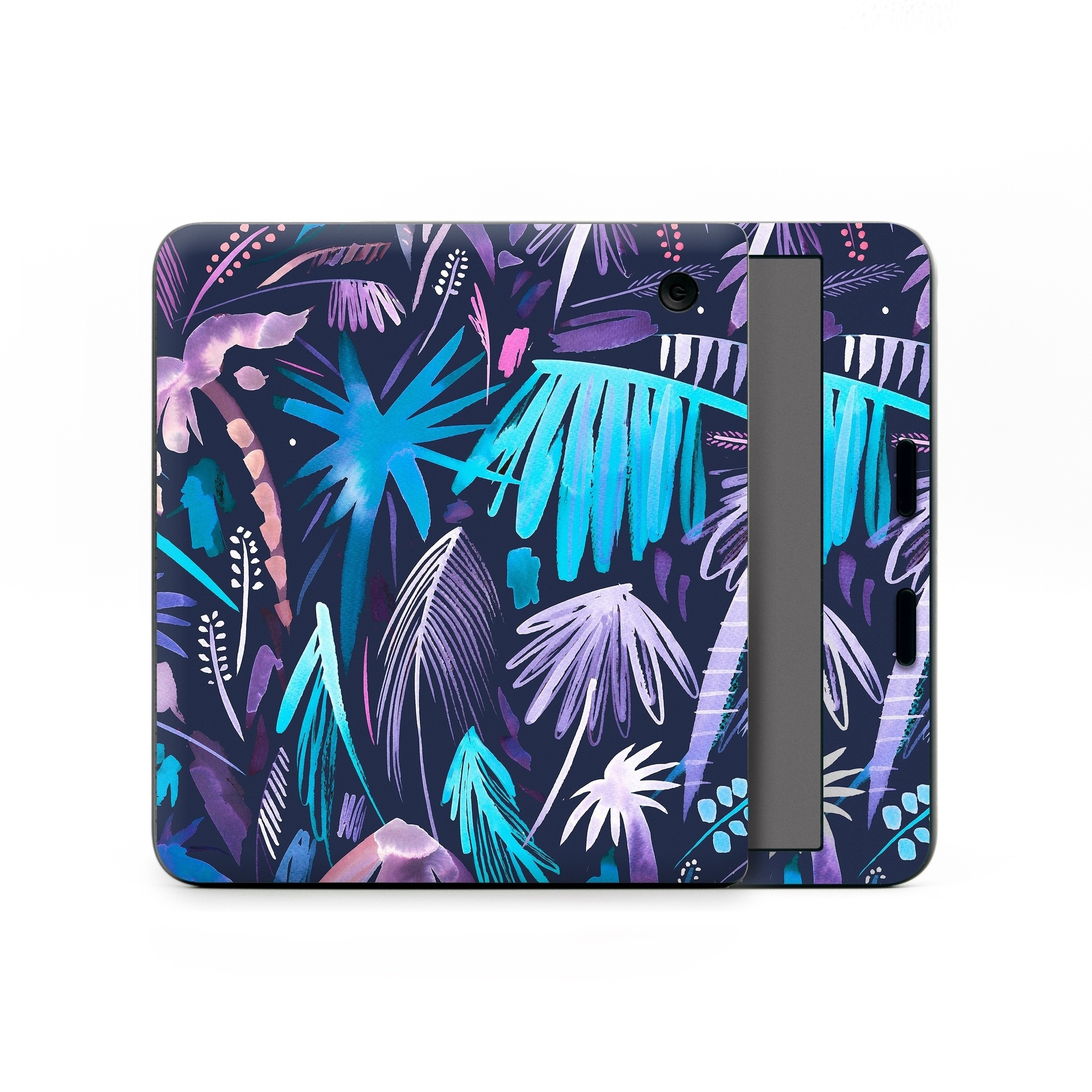 Kobo Libra Colour Skin design of Purple, Blue, Graffiti, Pattern, Psychedelic art, Art, Violet, Lilac, Design, Electric blue, with blue, purple, black, white, pink colors