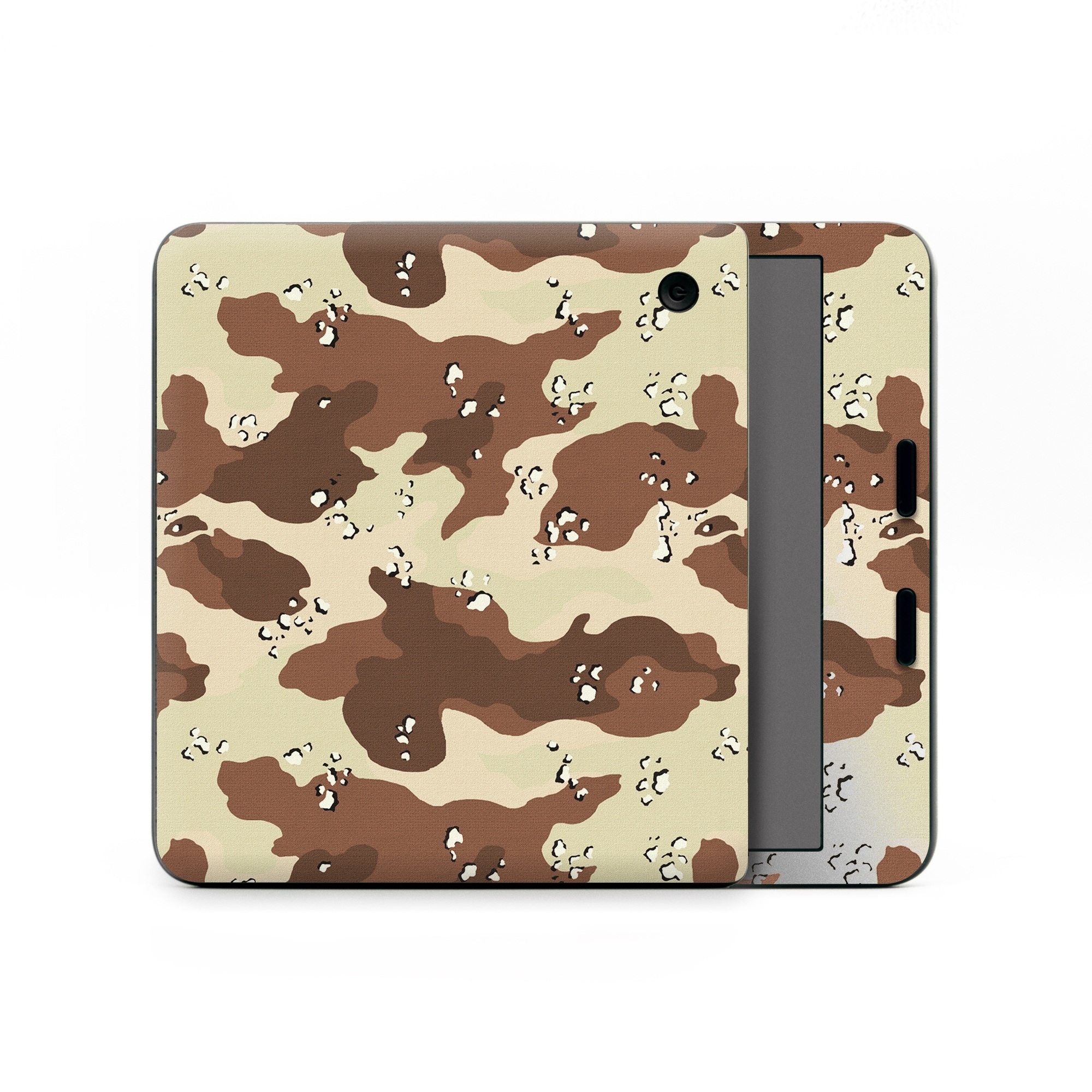 Kobo Libra Colour Skin design of Military camouflage, Brown, Pattern, Design, Camouflage, Textile, Beige, Illustration, Uniform, Metal, with gray, red, black, green colors