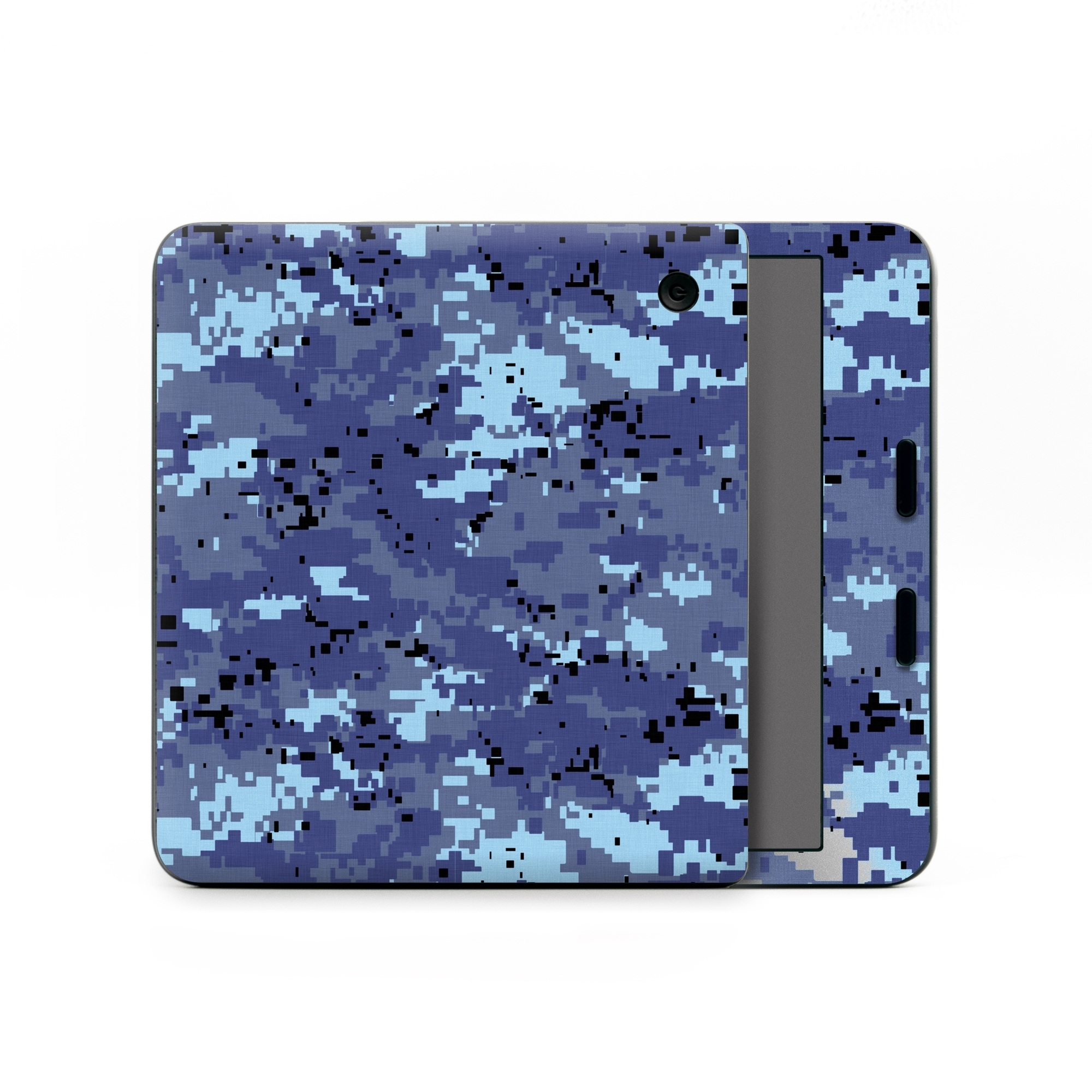 Kobo Libra Colour Skin design of Blue, Purple, Pattern, Lavender, Violet, Design, with blue, gray, black colors