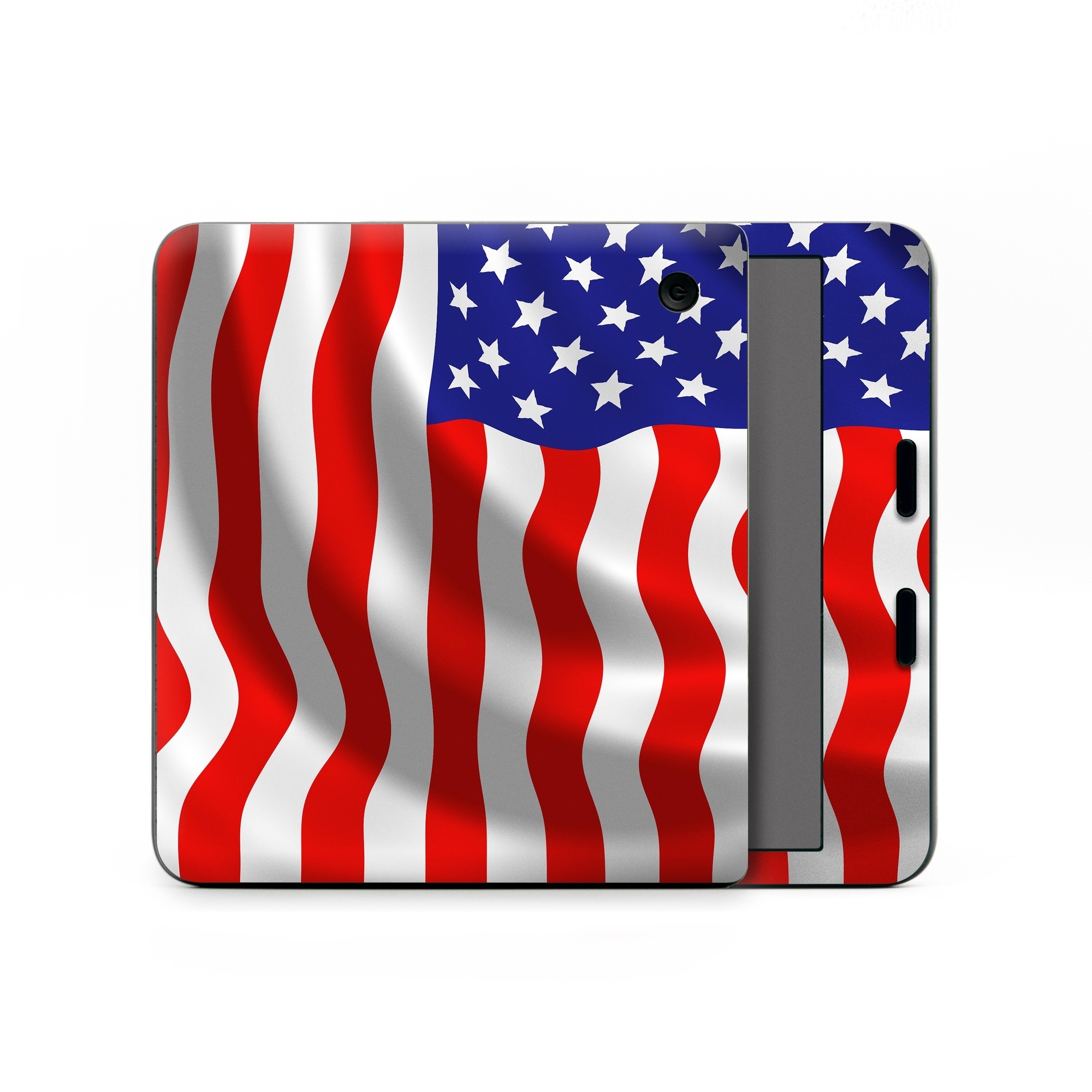 Kobo Libra Colour Skin design of Flag of the united states, Flag, Flag Day (USA), Veterans day, Independence day, Memorial day, Holiday, with gray, red, blue, black, white colors