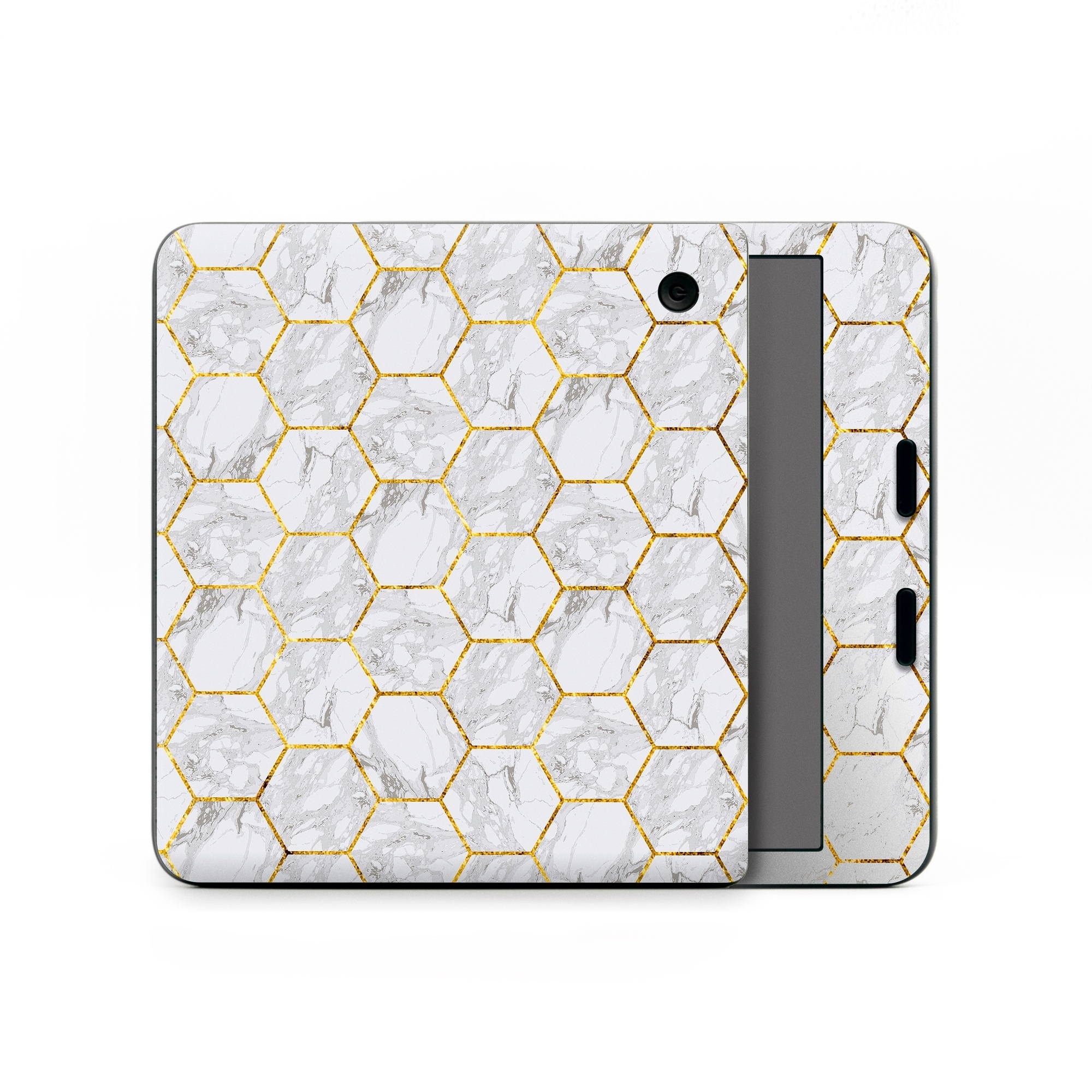 Kobo Libra Colour Skin design of Pattern, Tile flooring, Line, Tile, Design, Flooring, Floor, with white, black, brown colors