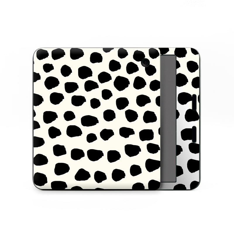 Kobo Libra Colour Skin design of White, Black and white, with black, white colors