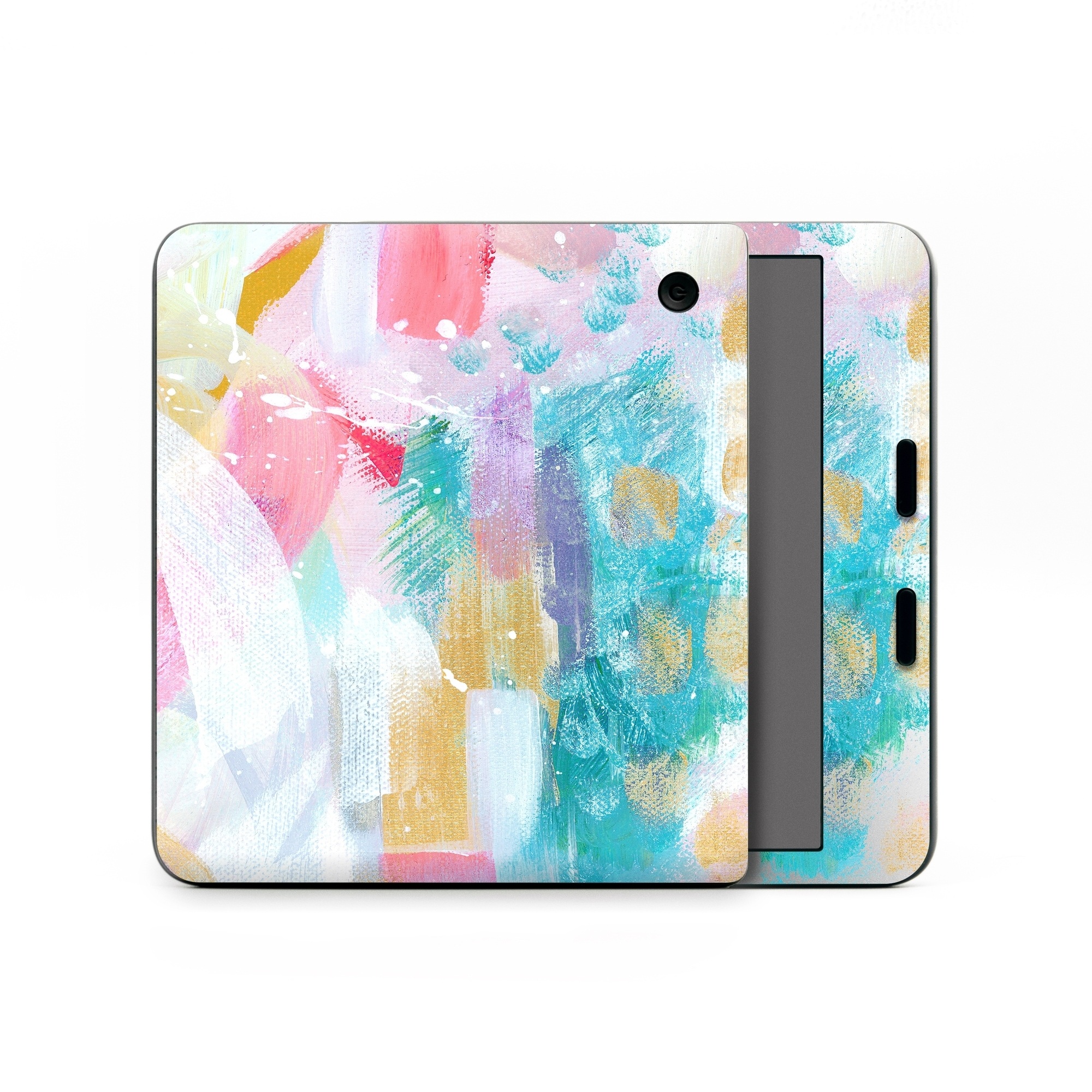 Kobo Libra Colour Skin design of Colorfulness, Art paint, Paint, Pink, Creative arts, Art, Aqua, Magenta, Tints and shades, Font, with white, blue, pink, purple, green, yellow colors