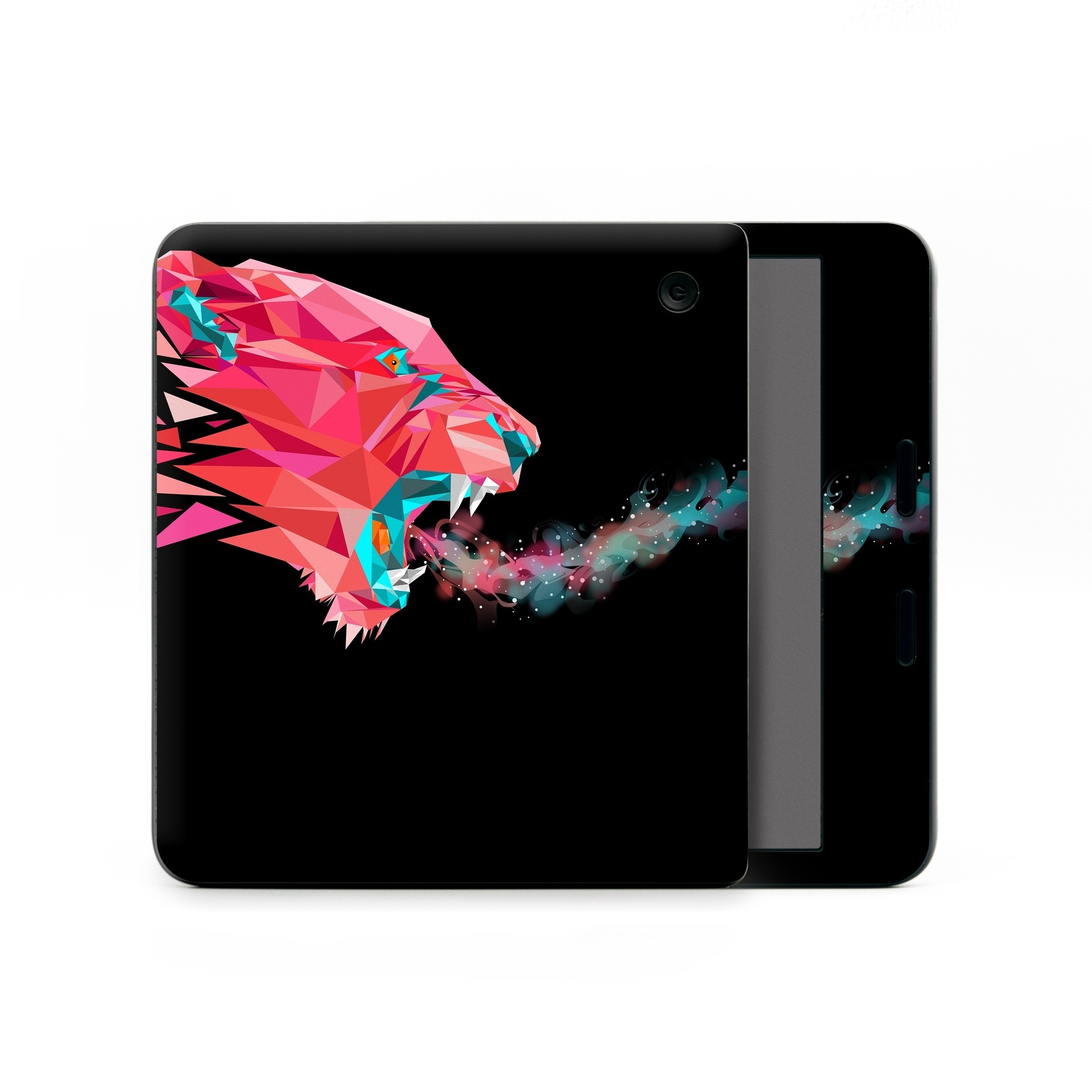 Kobo Libra Colour Skin design of Pink, Graphic design, Illustration, Design, Organism, Graphics, Font, Art, Animation, Pattern, with black, red, pink, gray colors