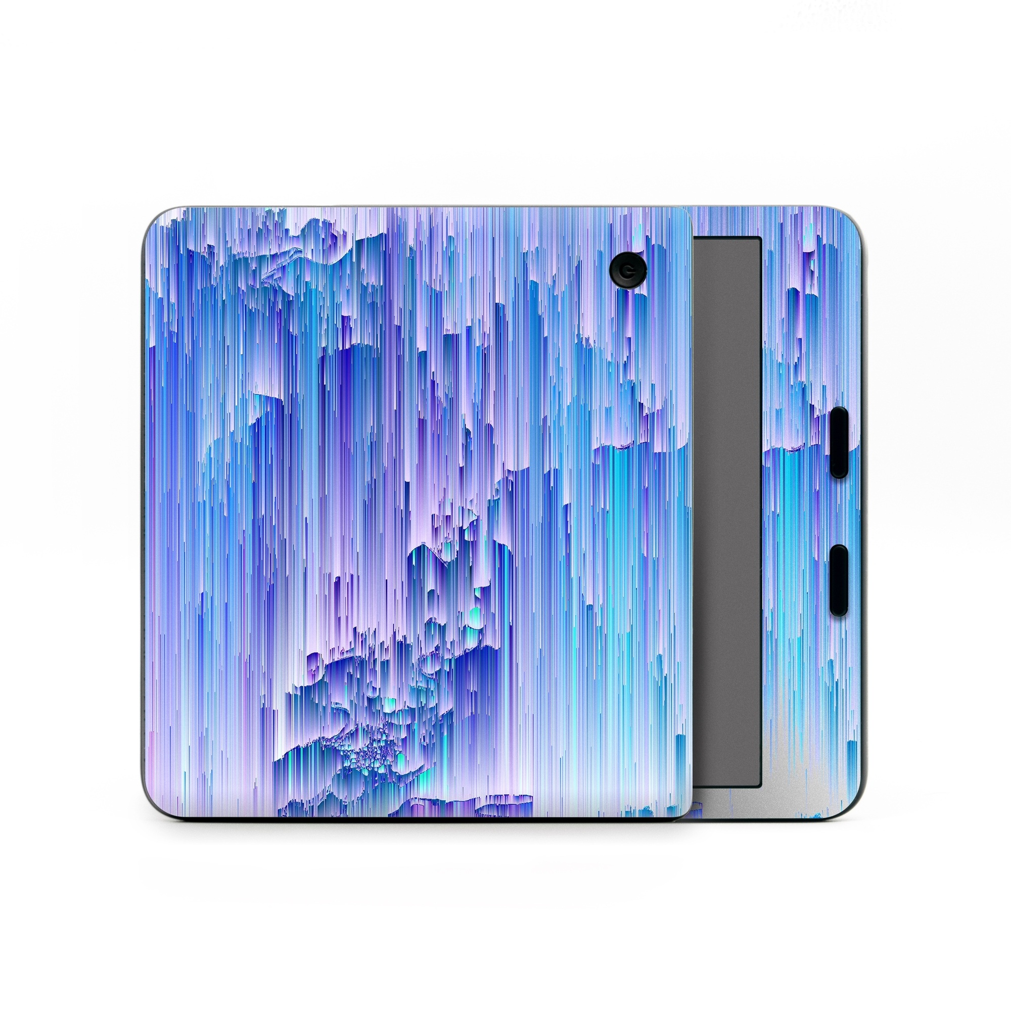 Kobo Libra Colour Skin design of Blue, Purple, Lavender, Ice, with blue, purple colors
